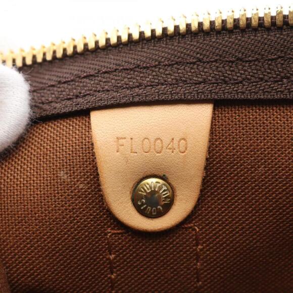 LOUIS VUITTON Brown Monogram Leather Boston Bag - Picture 5 of 10